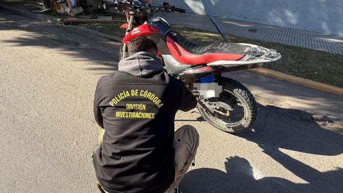 Secuestraron en barrio Bello Horizonte una motocicleta involucrada en hecho delictivo