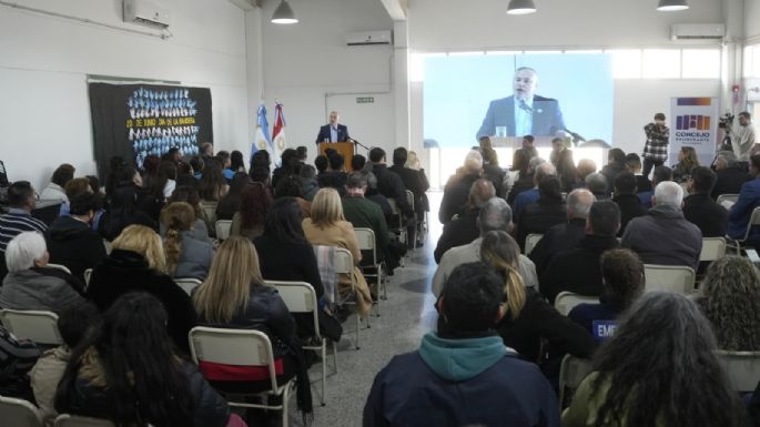 Accastello brindó el primer informe de gestión de 2025