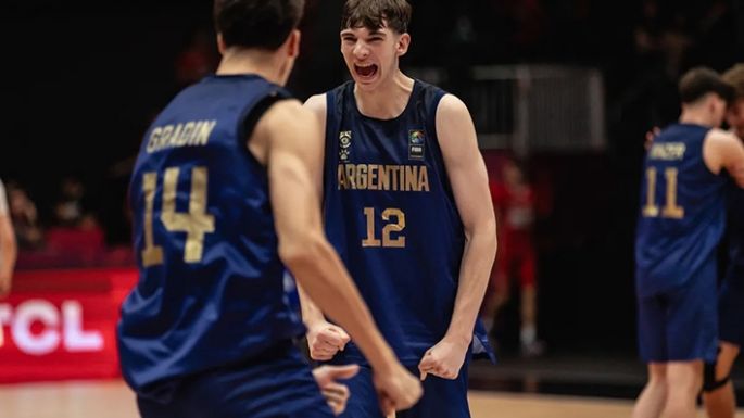 Los pibes vencieron a Serbia