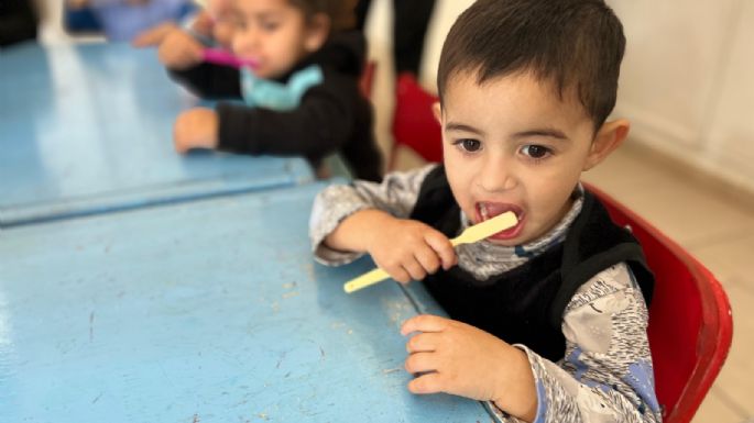 Incentivan el cuidado bucal en niños y niñas