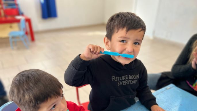 Incentivan el cuidado bucal en niños y niñas