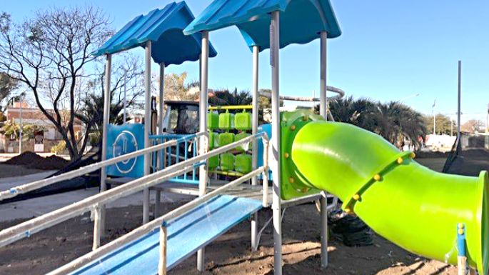 Casi listo el Parque Inclusivo
