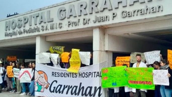 Garrahan: residentes vuelven al trabajo, pero ATE convocó a un paro a nivel nacional