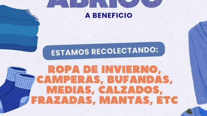 Campaña de abrigo organizada por la Liga y el Baby villamariense
