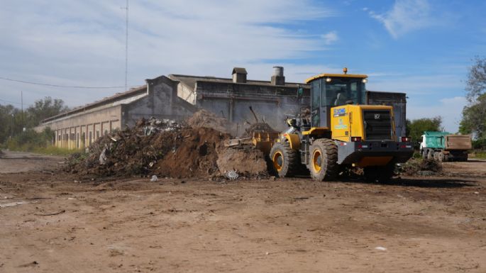 Limpiaron basural en barrio Las Playas