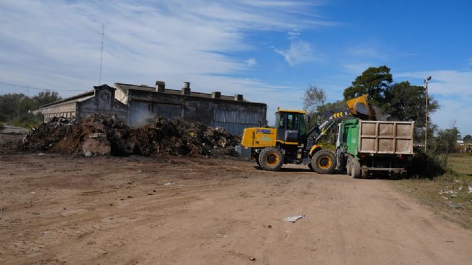 Limpiaron basural en barrio Las Playas