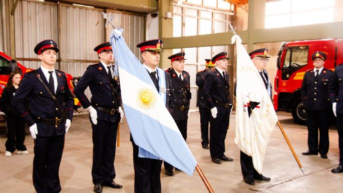 Bomberos de Villa María celebraron su día y el 74° aniversario de la entidad