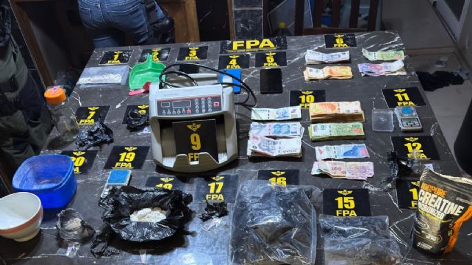Desbarataron una narcobanda familiar que operaba alrededor del casino