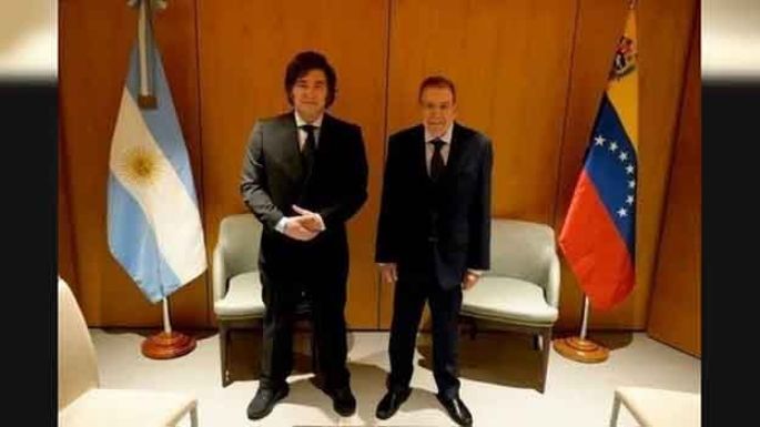 Milei se reunió con González Urrutia