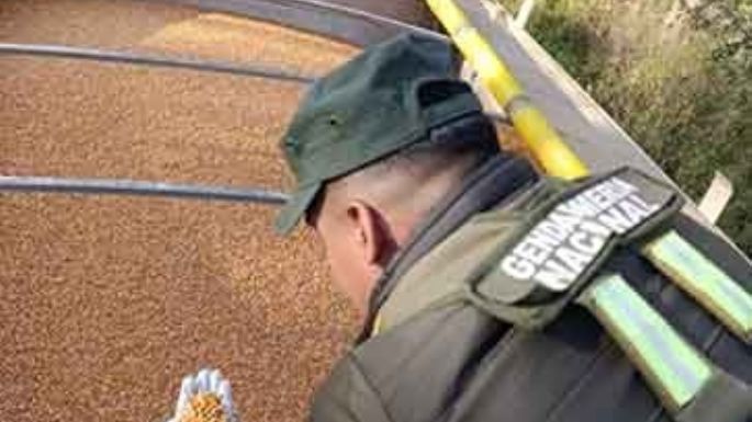 Trasladaban más de 200 toneladas de granos sin la carta de porte