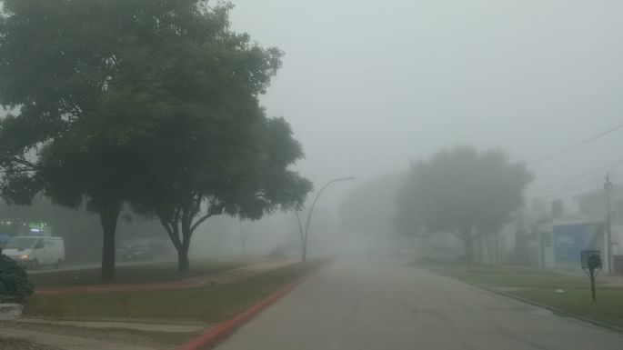La semana comenzó con una espesa neblina