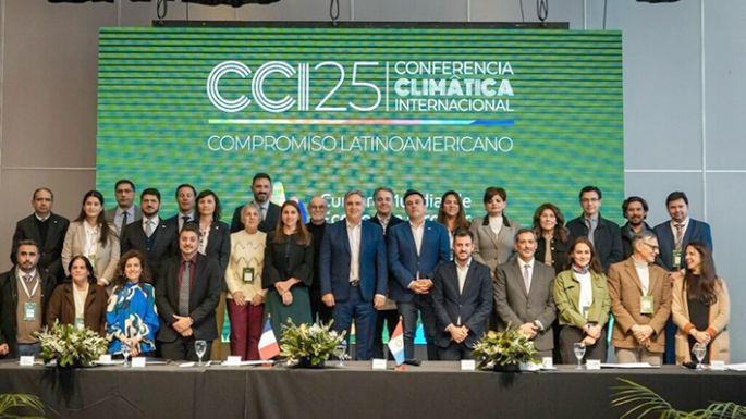 Conferencia Climática con una mesa federal