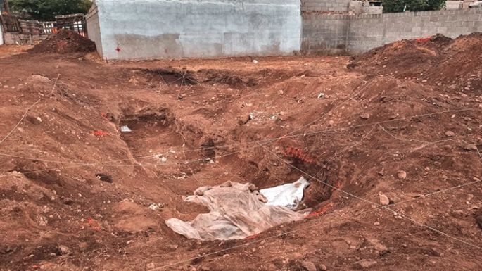 Hallaron fosa con más de 20  cuerpos cerca del Campo de la Ribera