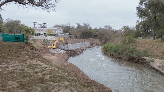 Piden precaución en zona de obras de engavionado