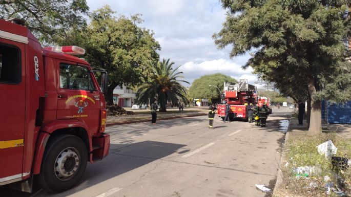 Corte de tránsito en Bulevar Italia por prácticas de Bomberos Voluntarios