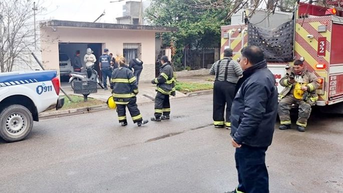 Grave explosión e incendio de una garrafa en Bell Ville