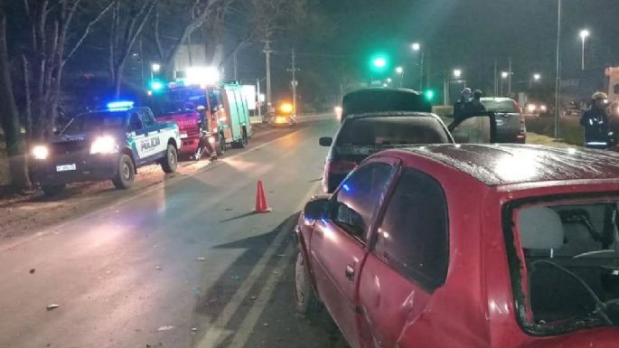 Choque en cadena y rescate en la ruta provincial 2