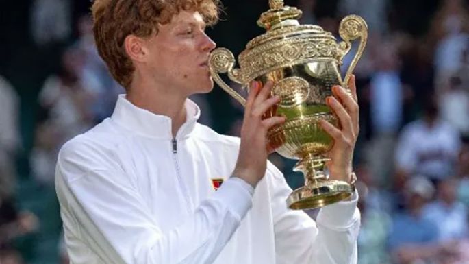 Sinner fue el rey en Wimbledon
