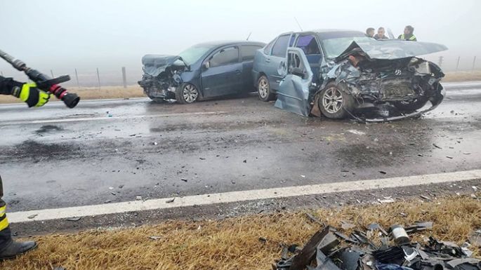 La niebla fue causal de múltiples accidentes: una mujer perdió la vida