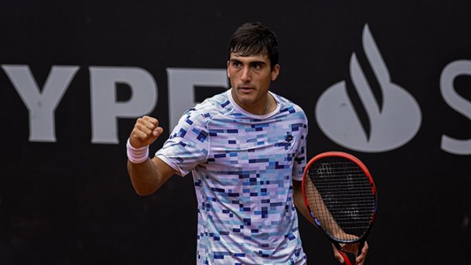 Burruchaga se metió en cuartos de final