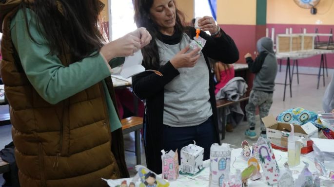 Continúan las propuestas lúdicas y educativas en las escuelas con los niños