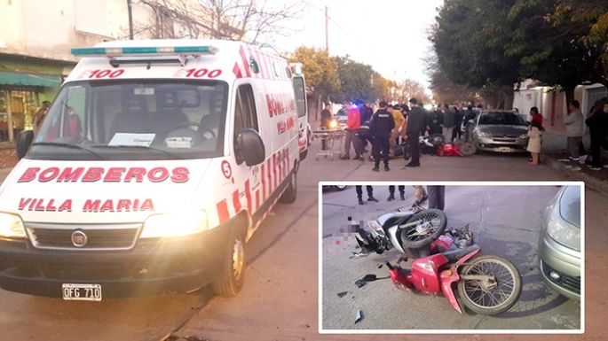 Mujer herida en un arrebato y tres lesionados en accidentes