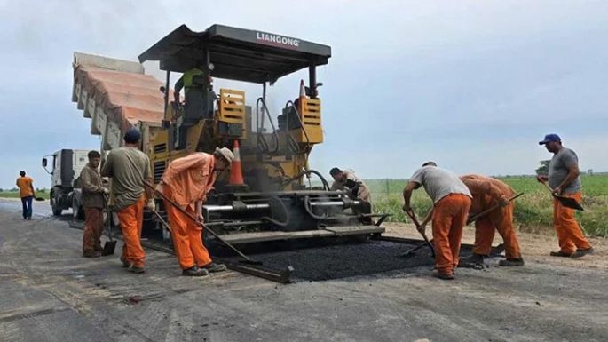 Plan de bacheo en rutas provinciales