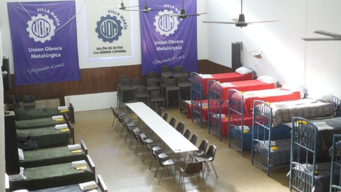El refugio abrió recibiendo a 17 personas