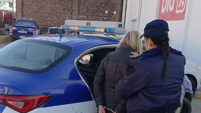 Intentó llevarse mercadería sin pagar y terminó presa