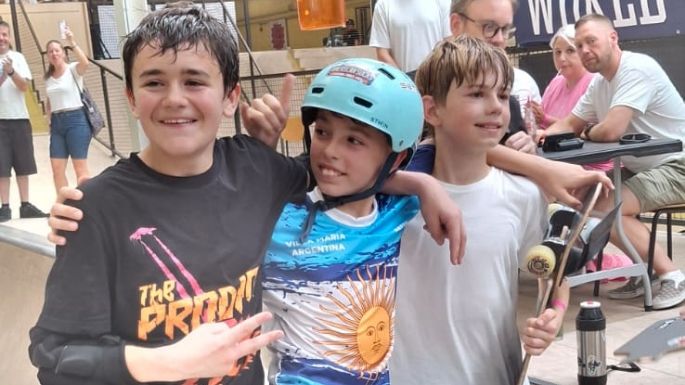 El villamariense Gastón Bertello Cena es campeón del mundo