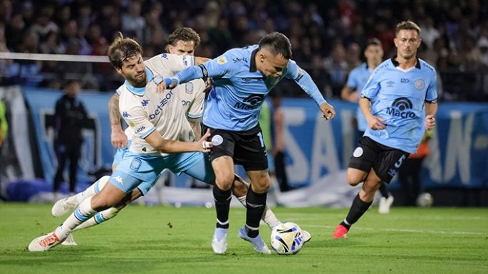 Racing festejó en Alberdi