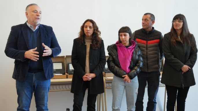 Instalaron calefactores y luces led en las Bellas Artes