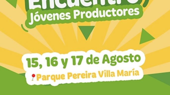 Con jóvenes productores