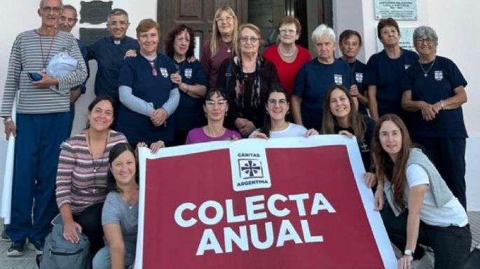 La colecta anual de Cáritas fue de 40 millones de pesos