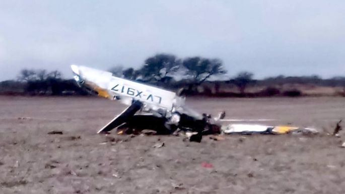 Murió intendente cordobés tras estrellarse con su avión