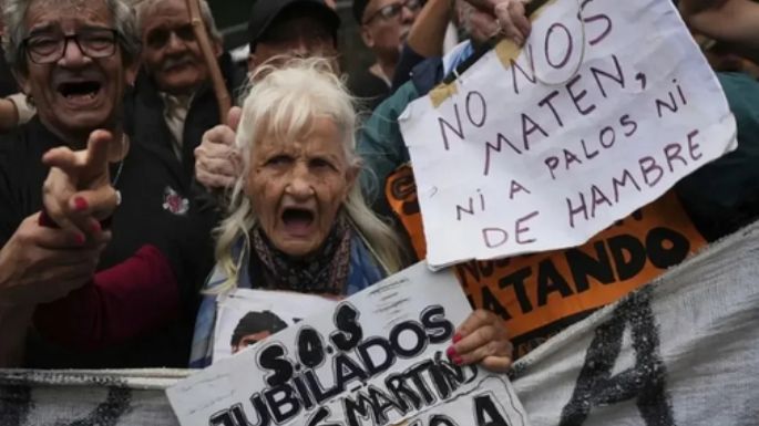 Otro miércoles de represión