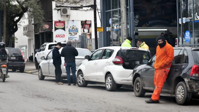 Choque en cadena en bulevar Alvear