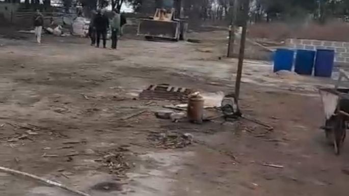 Desalojaron a José Luis Godoy, el hombre que vivió por una década en terrenos de Ruta 158