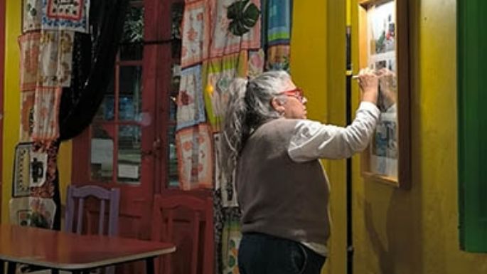 María Soledad, con sus “Yuyos”