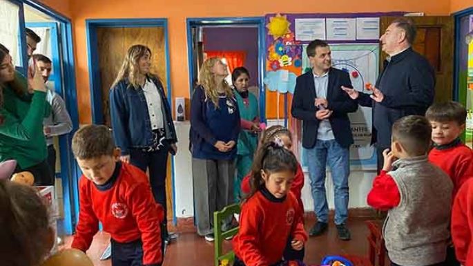 El ministro Ferreyra recorrió la región