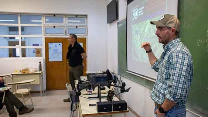 Interés en la formación sobre el uso de drones