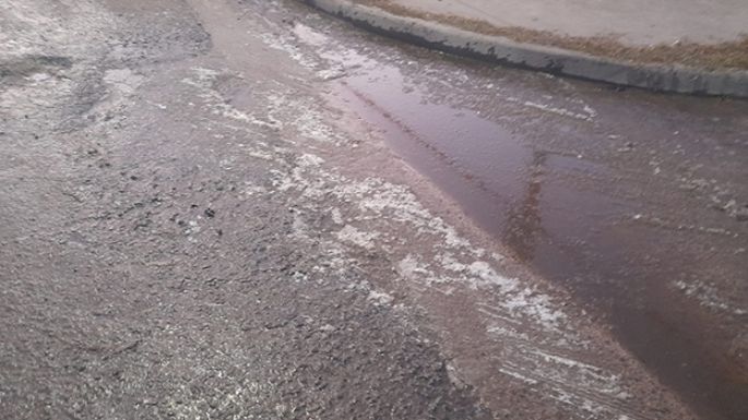 Otra vez complicó el hielo
