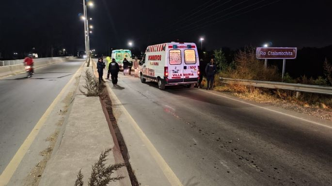 Una mujer perdió la vida en violento accidente en moto