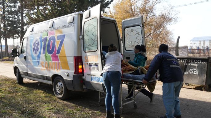 Simulacro de evacuación en el Hogar Municipal de Ancianos
