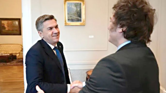 Milei exaltó valores judeocristianos