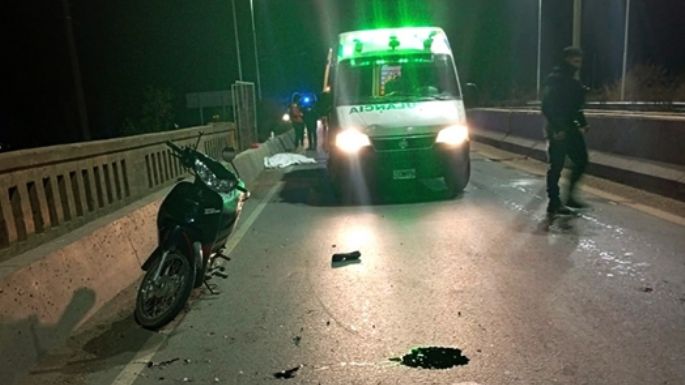 Motociclista y automovilista fallecidos en dos accidentes