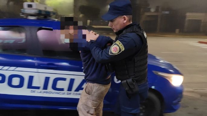Fue detenido tras robar en el interior de un auto