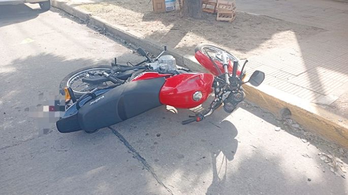 Murió tras embestir un camión lechero que se cruzó en la ruta