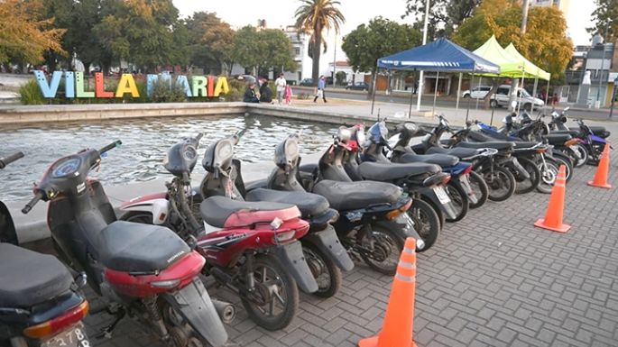 Secuestraron motos robadas y detuvieron a tres personas