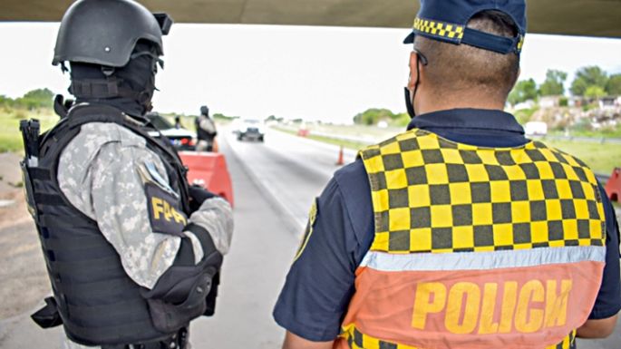 Vio a la FPA y quiso escapar, pero lo atraparon con drogas